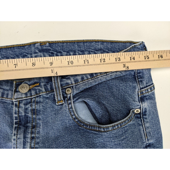 Vintage 90s Polo Ralph Lauren Mens Denim Jeans Sz 12x31 Straight Classic Stretch - Picture 6 of 8